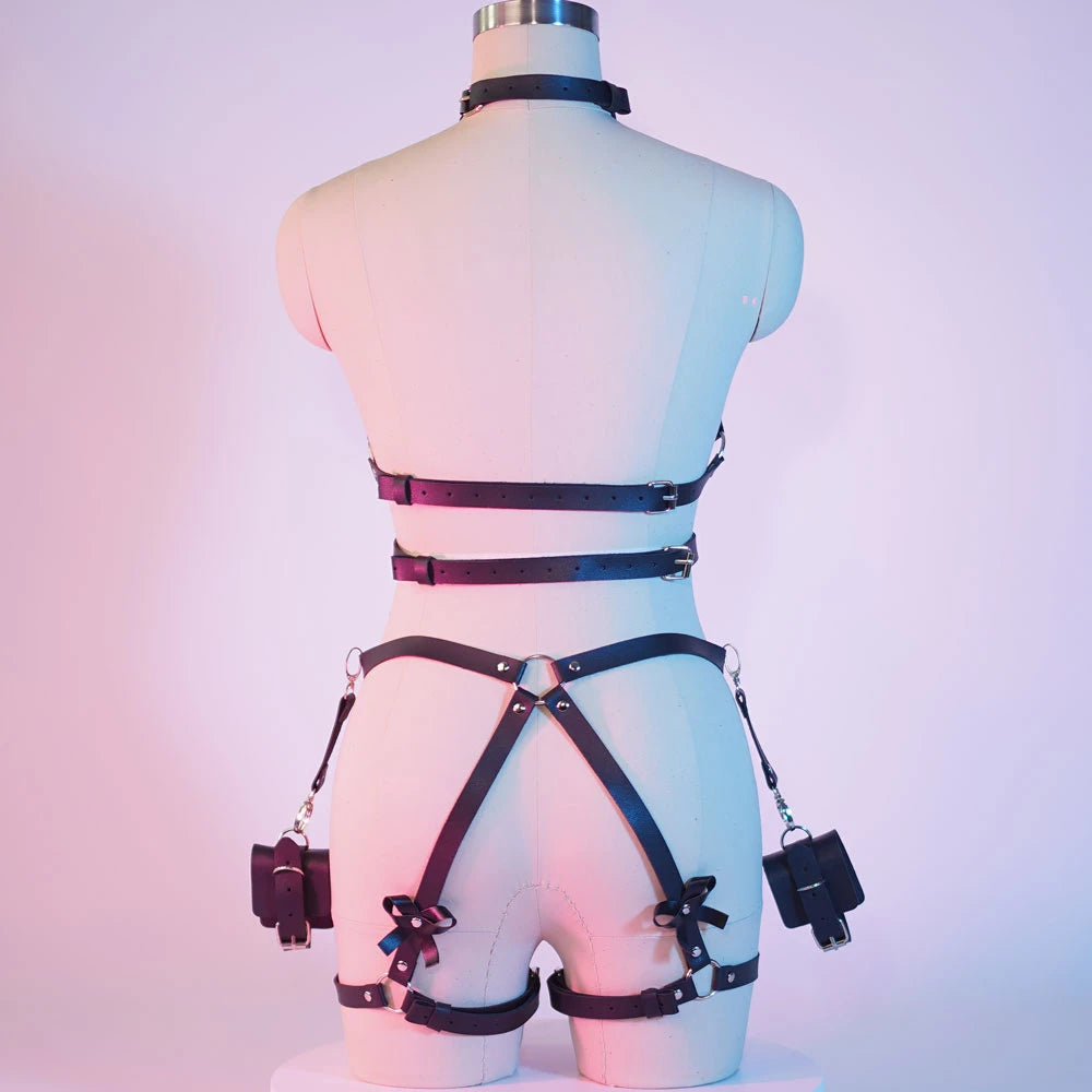 Leather Harness Set | "OnlyFriends" | | OnlyFriends | IntimateWear New Arrival Sale