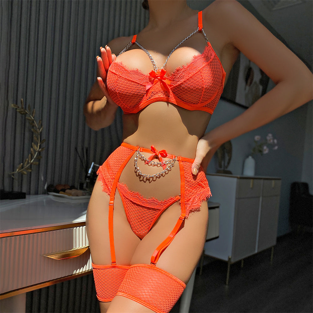 Deep Mesh Lingerie Set | "OnlyFriends" | | "OnlyFriends" | Lingerie Set New Arrival Sale